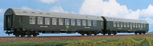 Amintiri AF22001 - H0 - 2-tlg. Set Schlafwagen Typ Y, CFR, Ep. IV